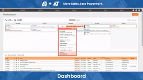 screenshot of Rep Order Management